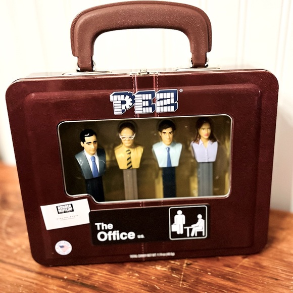 Other The Office Collectible Pez Dispenser Set Metal Briefcase Tin